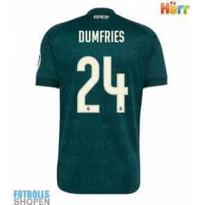 Billiga Real Madrid Denzel Dumfries #24 Bortatröja 2026-27 Kortärmad